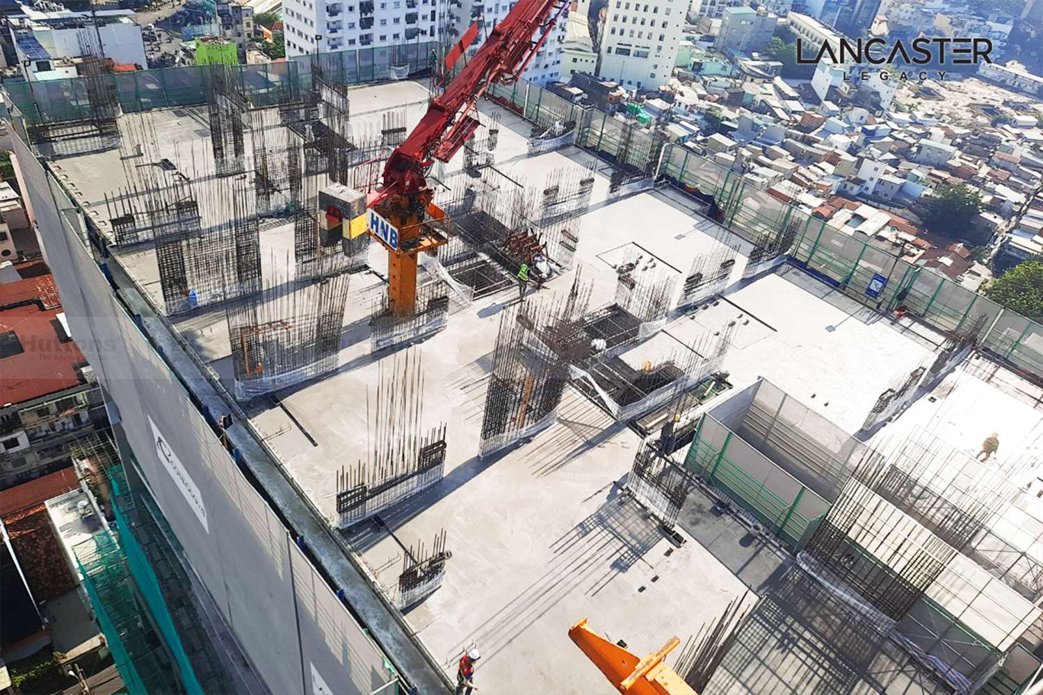 Criteria to ensure safety and hygiene at the construction site are absolutely guaranteed.