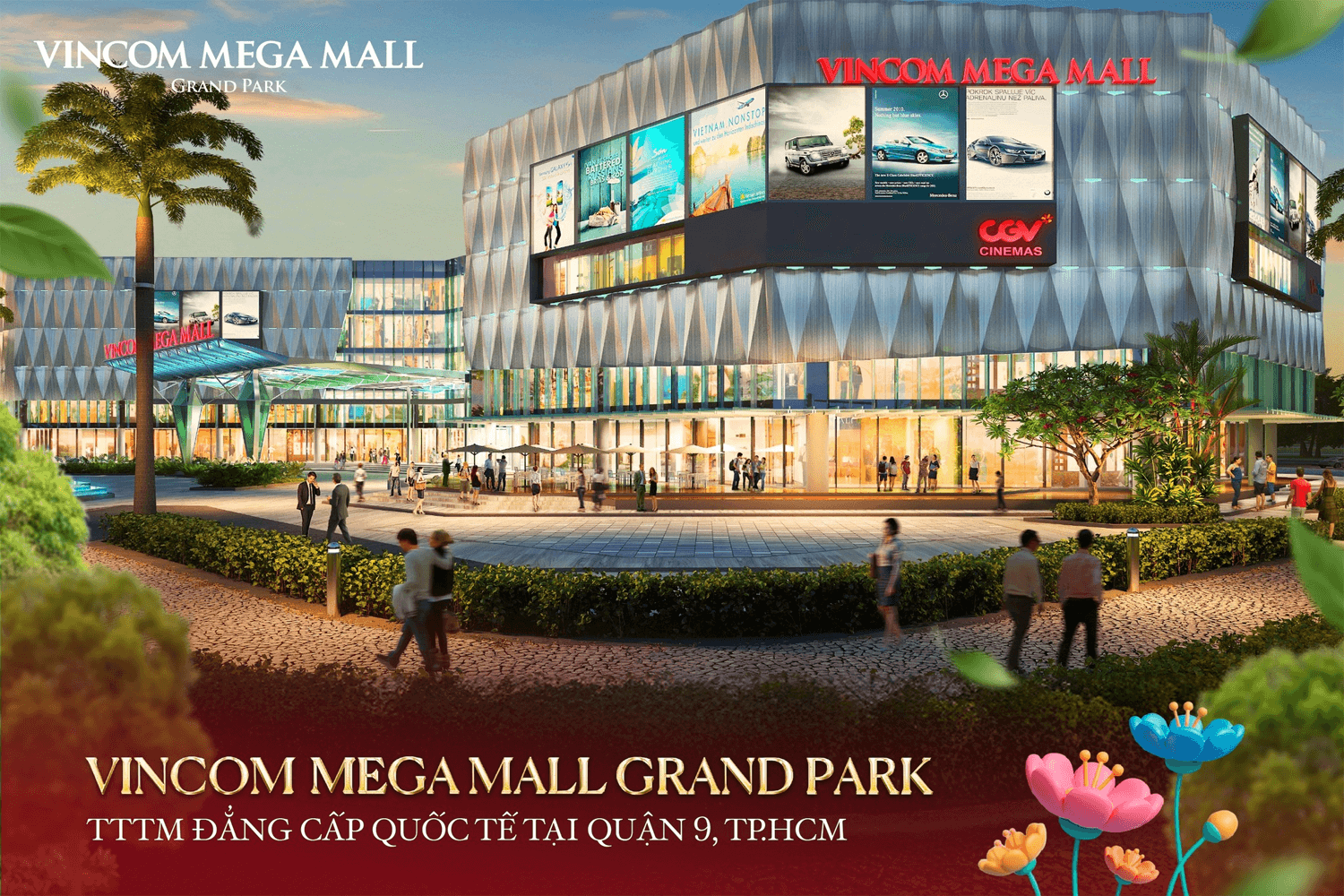 Khám Phá Vincom Mega Mall Grand Park Chi Tiết Từ A-Z