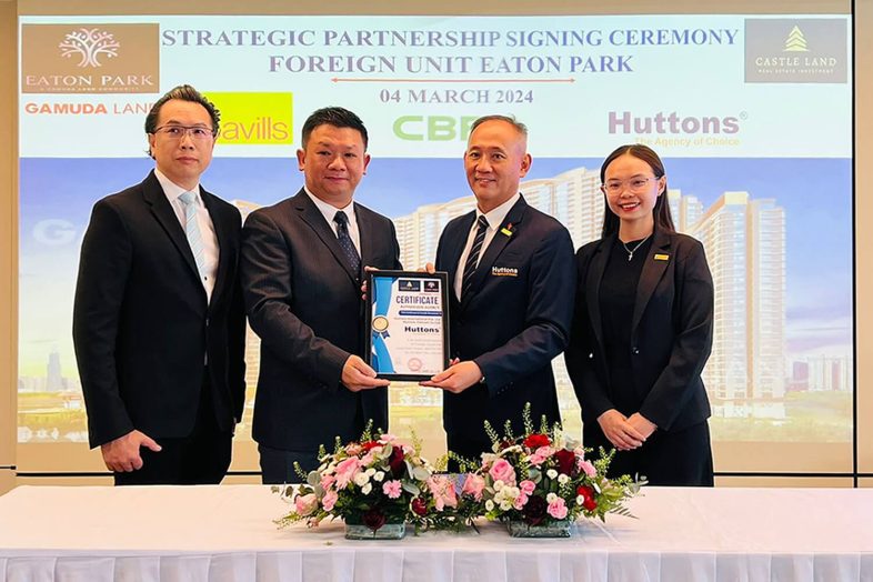 strategic partnership signing ceremony foreign unit eaton park